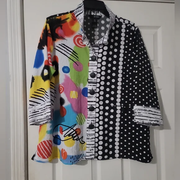 Ali Miles Woven Single Button Front Jacket - Picture 4 of 9